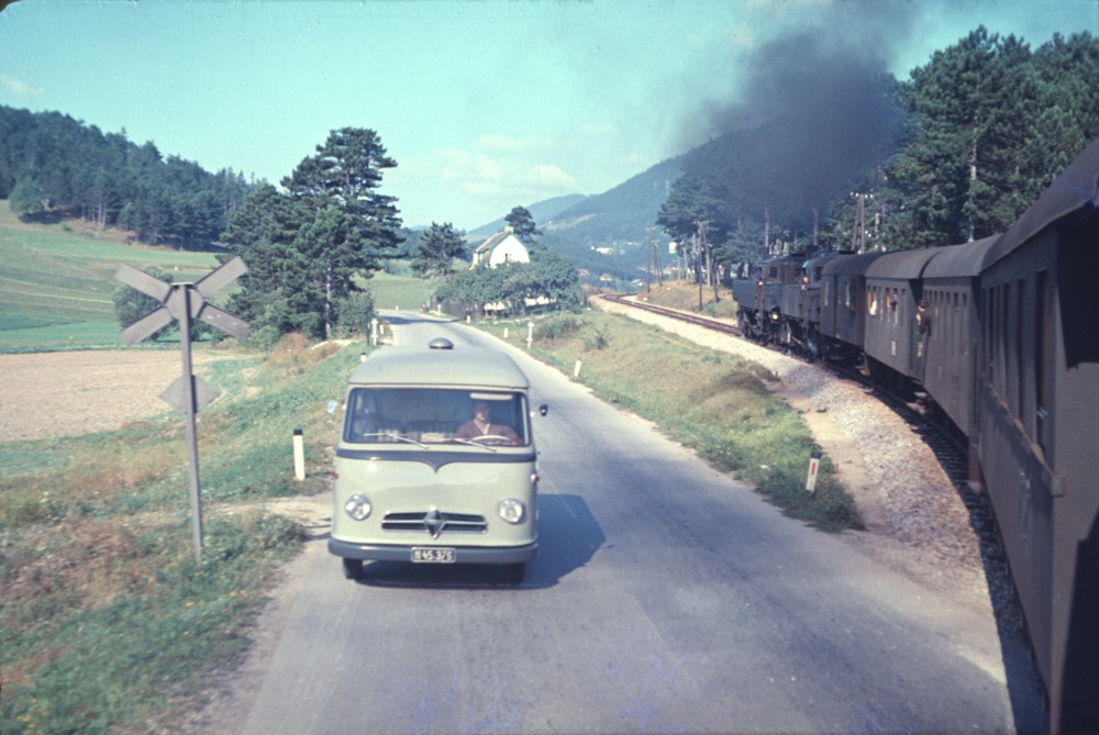 On the Aspang Bahn towards Liebnitz.