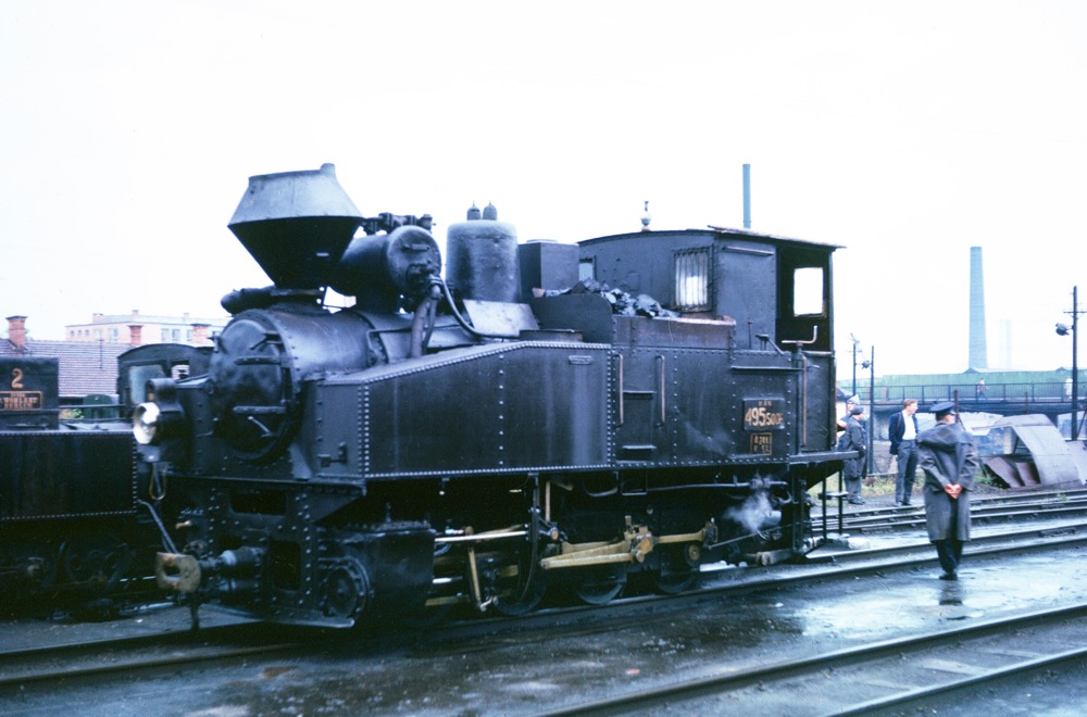 Ex MAV metre gauge 0-8-0t at Miscolc Steelworks.