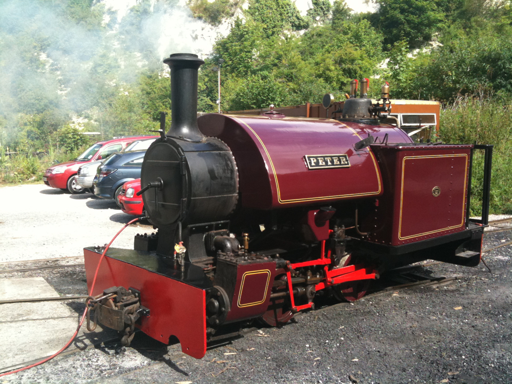 Peter the ex Cliff Hill Bagnall now at Amberley Museum
