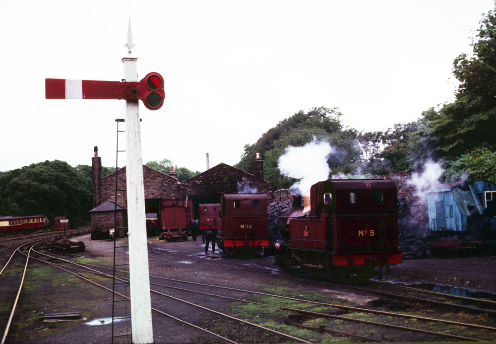 IOM Rly works view.