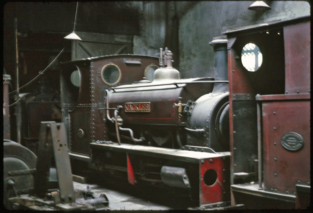 Cackler inside the Dinorwic works