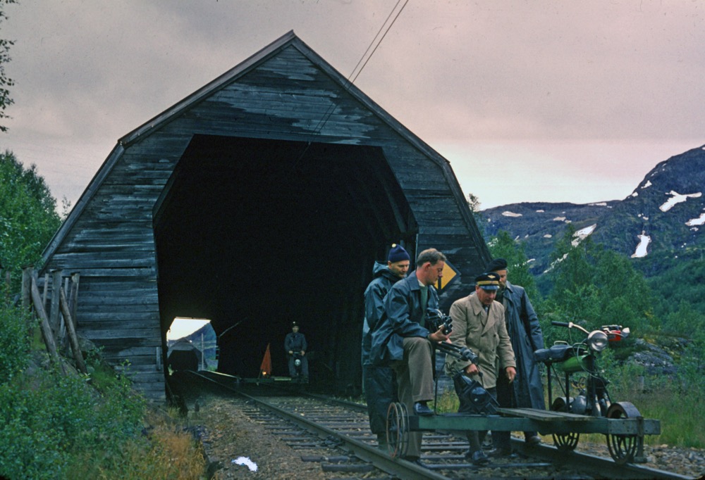Preparing to fim the Flam line